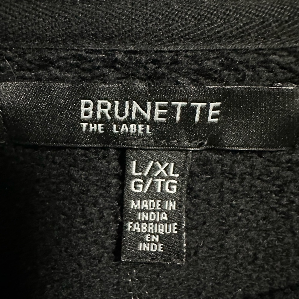 Brunette the Label “BTL” Black Boss Babe Women's Size L/XL - Picture 5 of 6